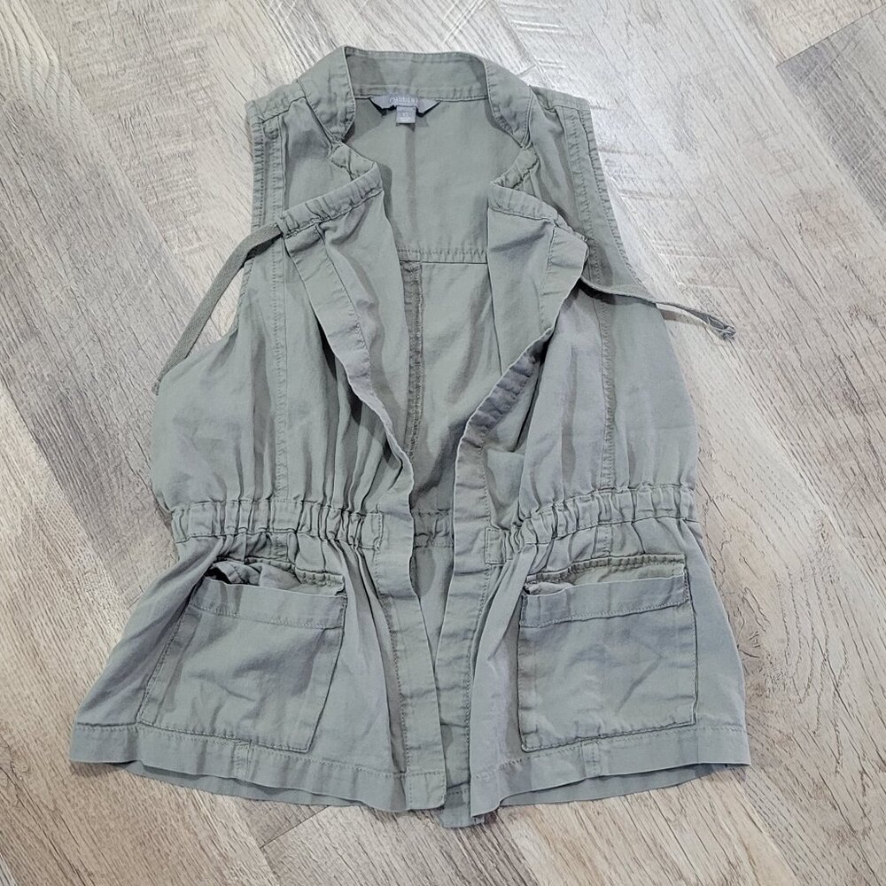 Adorable Soft Olive Vest
